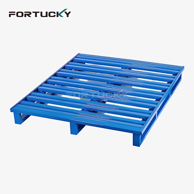 Coated steel pallet